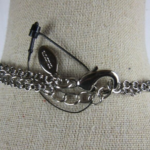 Chico's Delicate Look Jeweled Multi-Row Necklace - Picture 7 of 7